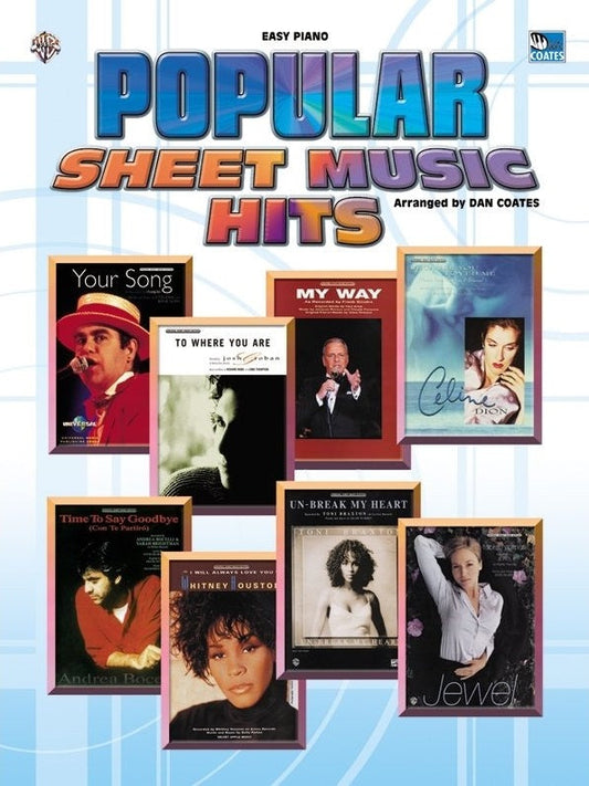 Popular Sheet Music Hits Easy Piano