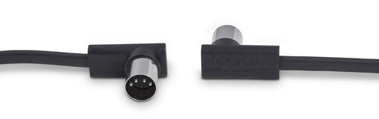 Warwick RockBoard Flat Patch MIDI Cable 60cm in Black