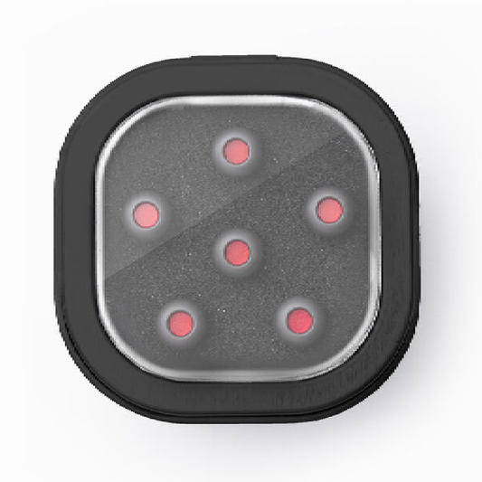 Martin Luxe Liquid Metal Bridge Pins in Turkish Emory Dark Gray