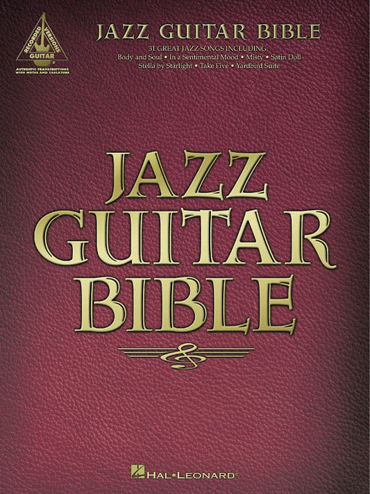 Jazz Guitar Bible Recorded Version Guitar Tab
