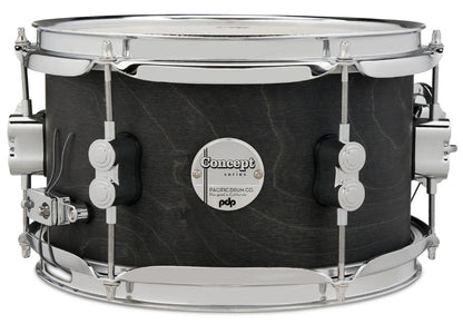 PDP Concept Series 6" x 12" Black Wax Maple Shell Snare Drum