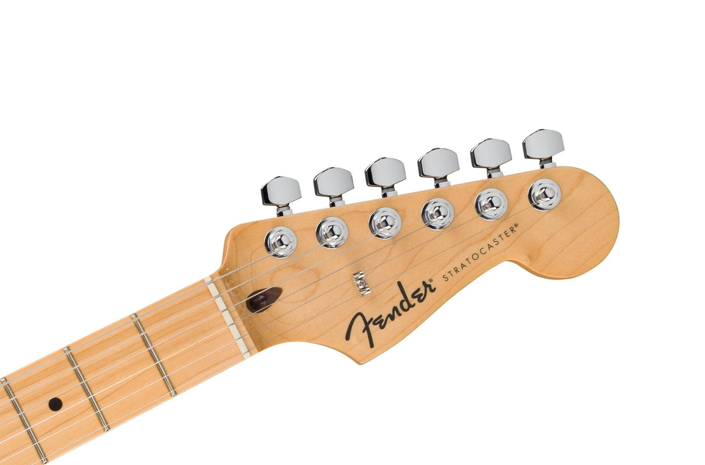 Fender Standard Stratocaster, Maple Fingerboard in White Pickguard in Olympic White
