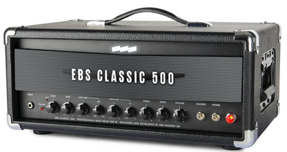EBS Classic 500 Solid State 500W Bass Amp Head