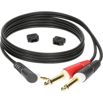 Klotz AY50300 3m Y cable 3.5mm Angle TRS 2 1/4" TS