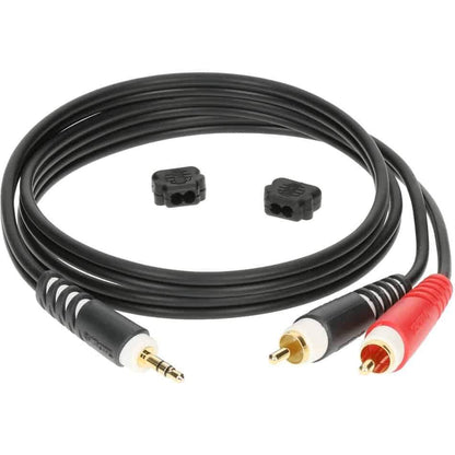 Klotz AY70300 3m Y cable TRS 3.5mm 2 RCA plug