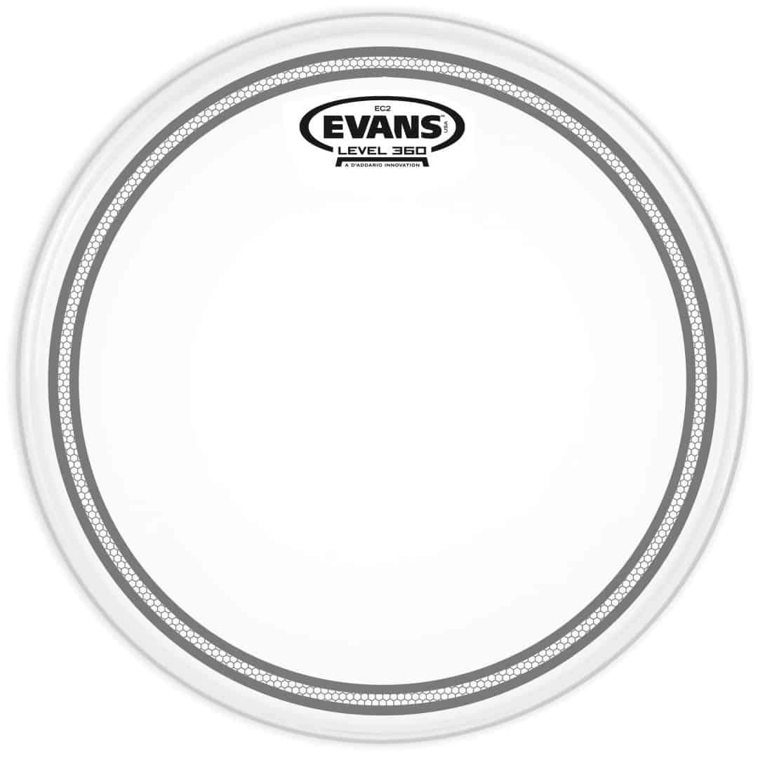 Evans EC2S 6" Frost Coated Tom Drum Head