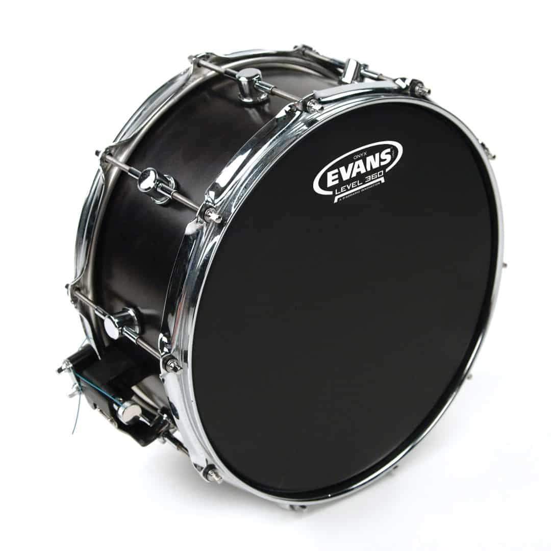 Evans Onyx 8" Black Frost Coated Tom Drum Head