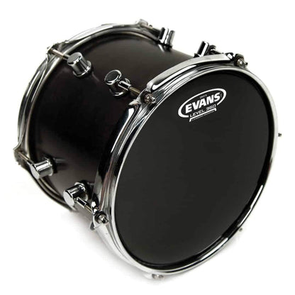 Evans Onyx 12" Black Frost Coated Tom Drum Head