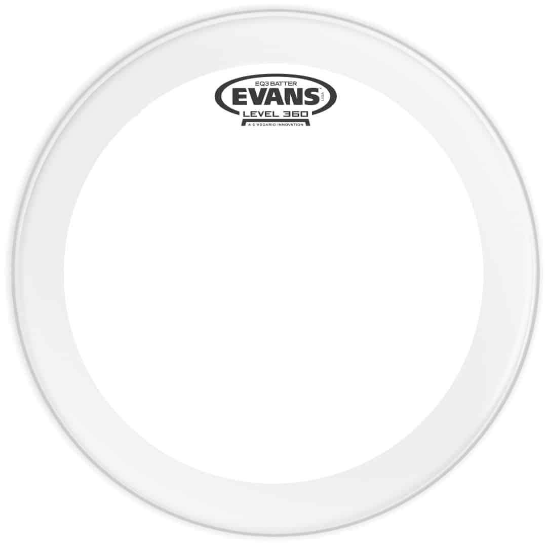 Evans EQ3 18" Clear Bass Drum Head
