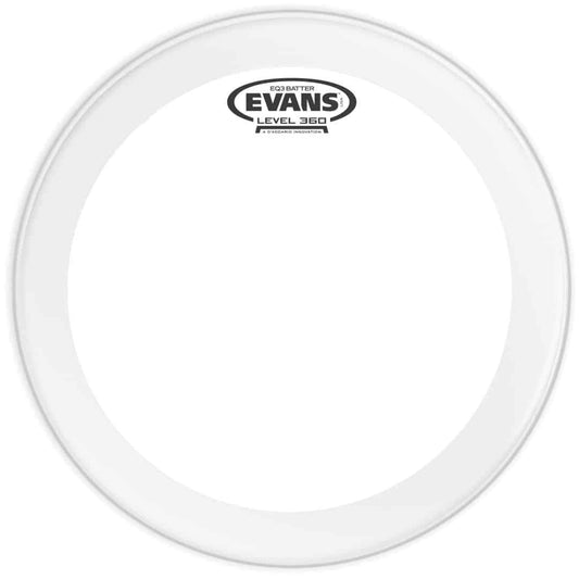 Evans EQ3 18" Clear Bass Drum Head