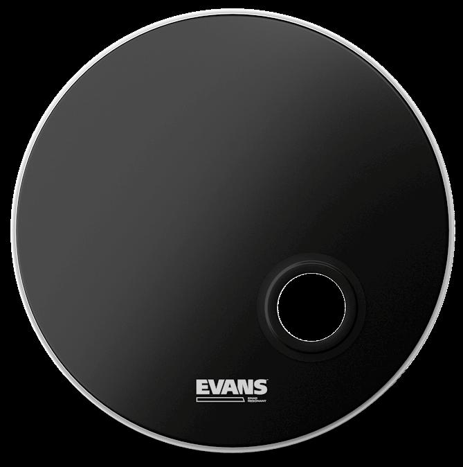Evans 24" EMAD Reso Black Drumheads