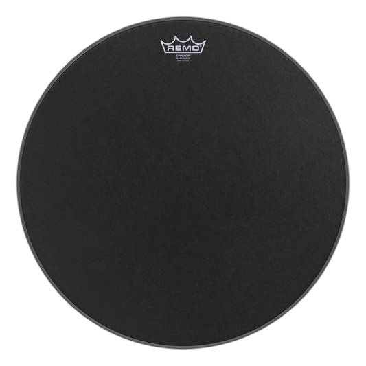 Remo 18" Emperor Black Suede Drumhead