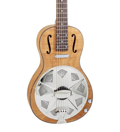Bourbon Street BSR-P1C-W 12 Fret Parlour Resonator Guitar