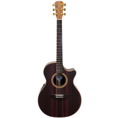 Cole Clark Recording 2EC All Rosewood EB Acoustic Guitars in Natural