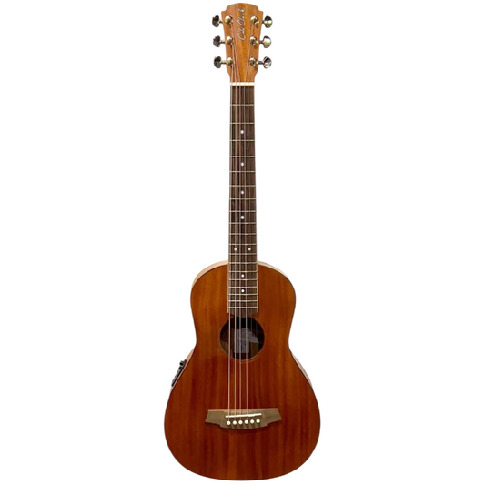 Cole Clark Modern Standard Parlo Acoustic Electric Guitars in Natural
