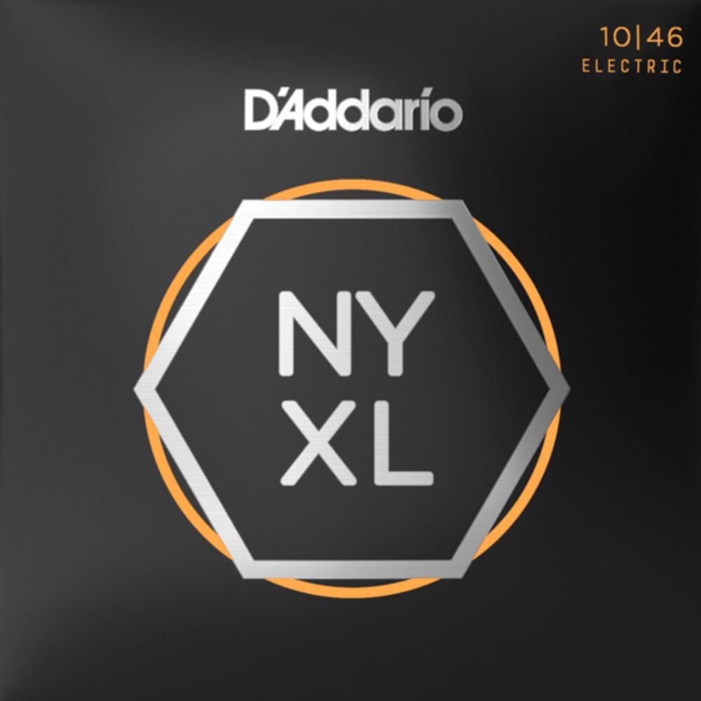 D'Addario NYXL1046 Nickel Wound Electric Guitar Strings Regular Light 10-46 Gauge