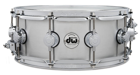 DW Collectors series 5.5" x 14" Aluminum Snare Drum
