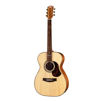 Maton EA808 The Australian Acoustic Electric Guitar in UV Gloss Natural Face and Headstock