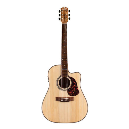 Maton EA80C The Australian Acoustic Electric Guitar in UV Gloss Natural Face and Headstock