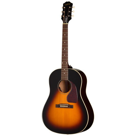 Epiphone J-45 Studio Acoustic Electric Guitar in Vintage Sunburst