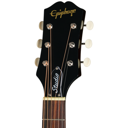 Epiphone Blues King Studio Acoustic Electric Guitar in Dark Burst