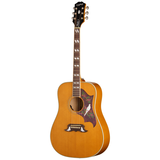 Epiphone Dove Studio Acoustic Electric Guitar in Natural