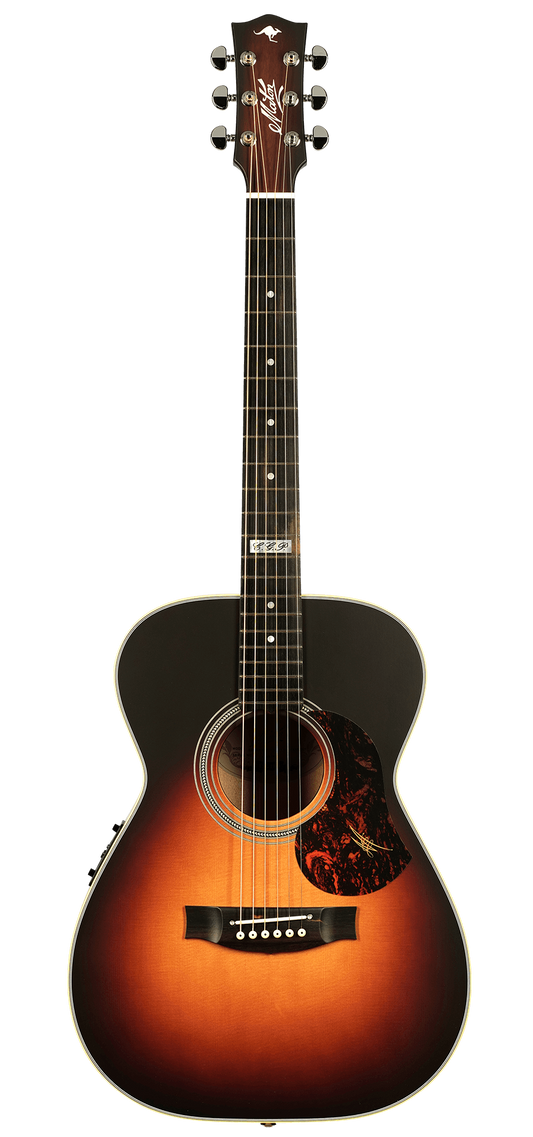 Maton EBG808TE Tommy Emmanuel Acoustic Electric Guitar in Tobacco Sunburst