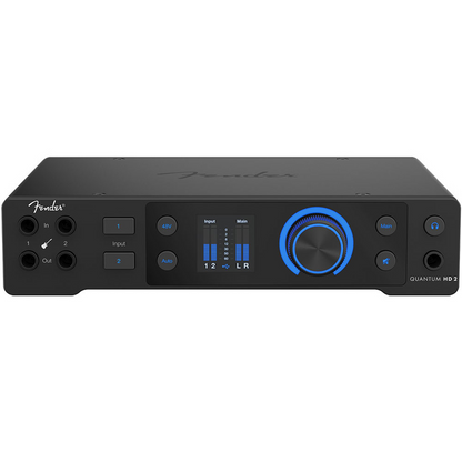 Fender Quantum HD2 20x24  24 bit / 192 kHz USB-C Audio Interface