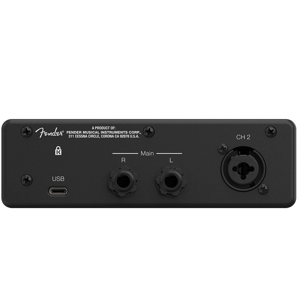 Fender Quantum LT2 2x2 24 bit / 192 kHz USB-C Audio Interface