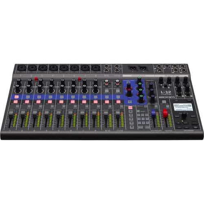 Zoom LiveTrak L 12 Digital Mixer SD Recorder USB Interface