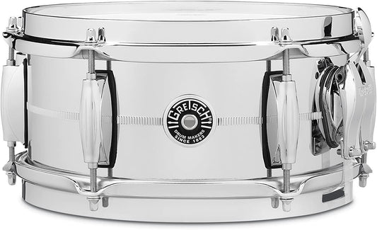 Gretsch Brooklyn Series 5" x 10" Chrome Over Steel Snare Drum