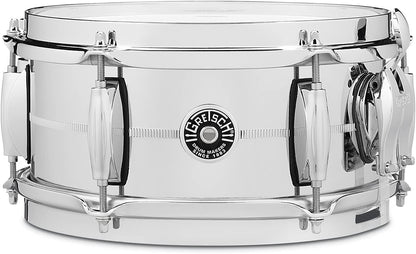 Gretsch Brooklyn Series 6.5" x 14" Chrome Over Steel Snare Drum