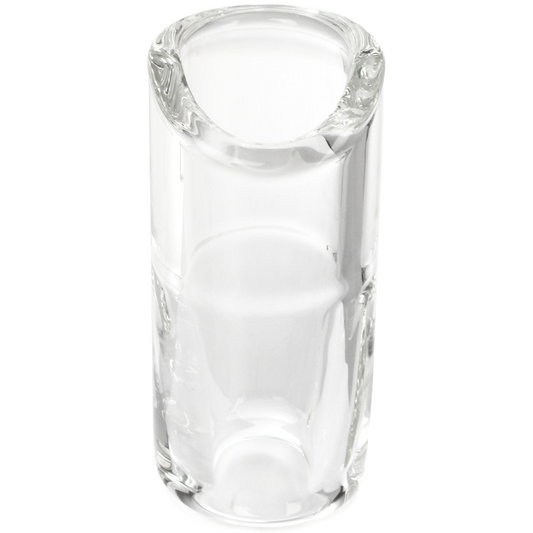 Rock Slide Medium Moulded Clear Glass
