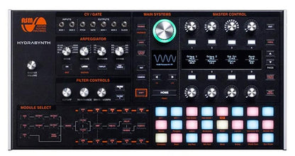 Ashun Sound Machines Hydrasynth Desktop and Rack Synthesizer