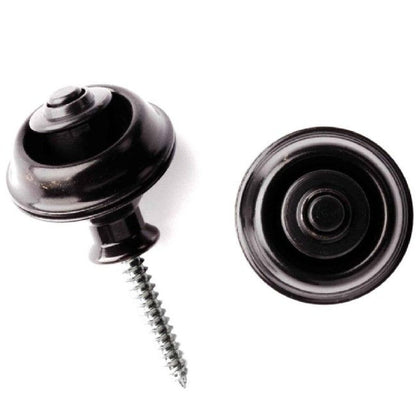 JIM DUNLOP STRAPLOCK STRAP RETAINERS DUAL DESIGN in BLACK