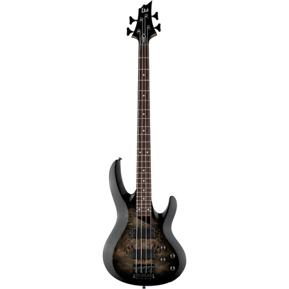 ESP LTD B 204 DX Electric Bass Guitar in Black Burst
