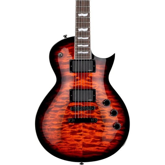 ESP LTD Eclipse 400 QM  Electric Guitar in Vintage Burst