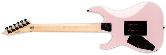 ESP LTD Mirage Deluxe '87 Left Handed Electric Guitar in Pearl Pink