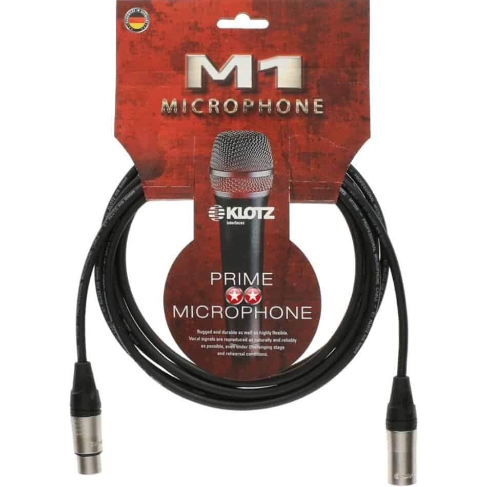 Klotz M1 5m Microphone Cable