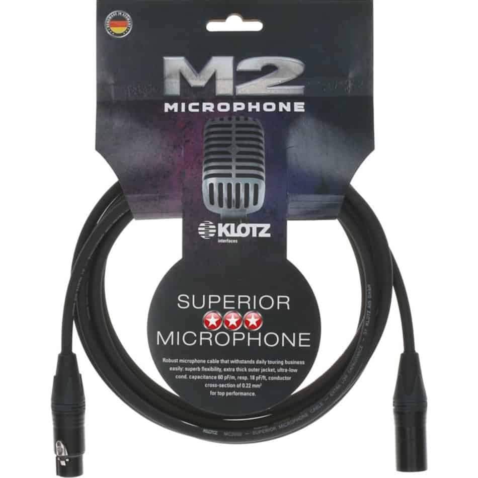 Klotz M2 5m Microphone Cable
