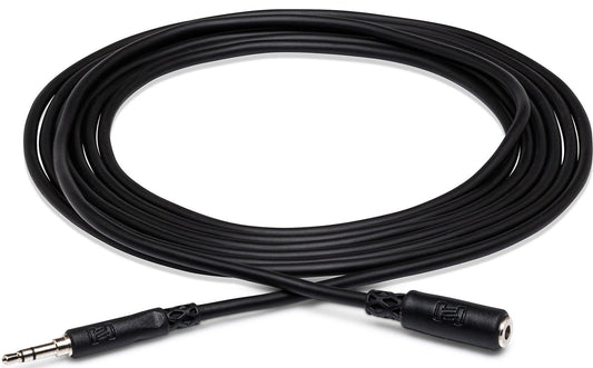 HOSA MHE125 Headphone Extension Cable 3.5 mm TRS to 3.5 mm TRS 25Ft