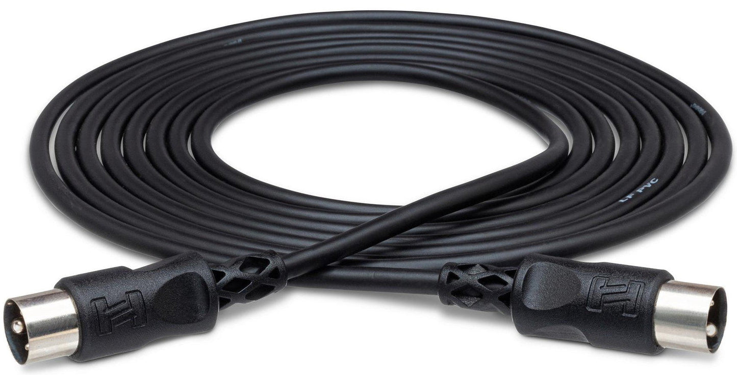 HOSA MID310BK MIDI Cable 10Ft in Black