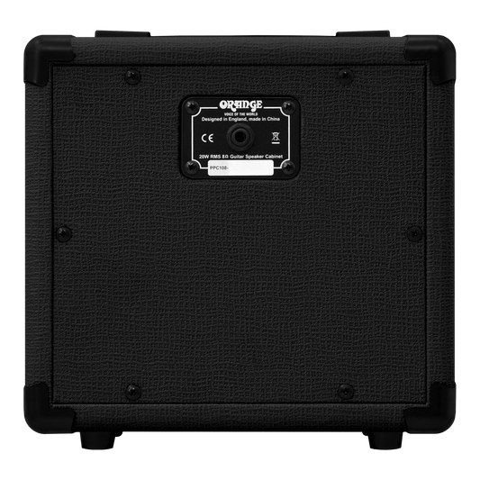 Orange PPC108BK 1X8" Cabinet in Black