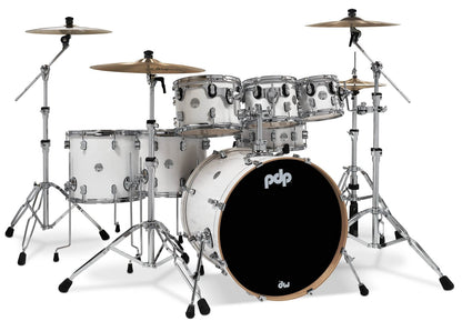 PDP Concept Maple 22 7 Piece Shell Pack in Pearlescent White