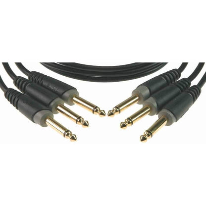 Klotz Pedal Patcher 30cm Patch Cable x 3 in Black
