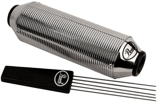 Pearl PMG20 Percussion Guiro Metal Guiro and Striker