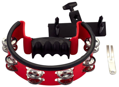 Pearl PTM50SHR Ultra Grip Adjustable Volume Tambourine Steel
