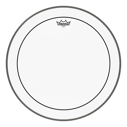 Remo 20" Pinstripe Clear Bass Drumhead