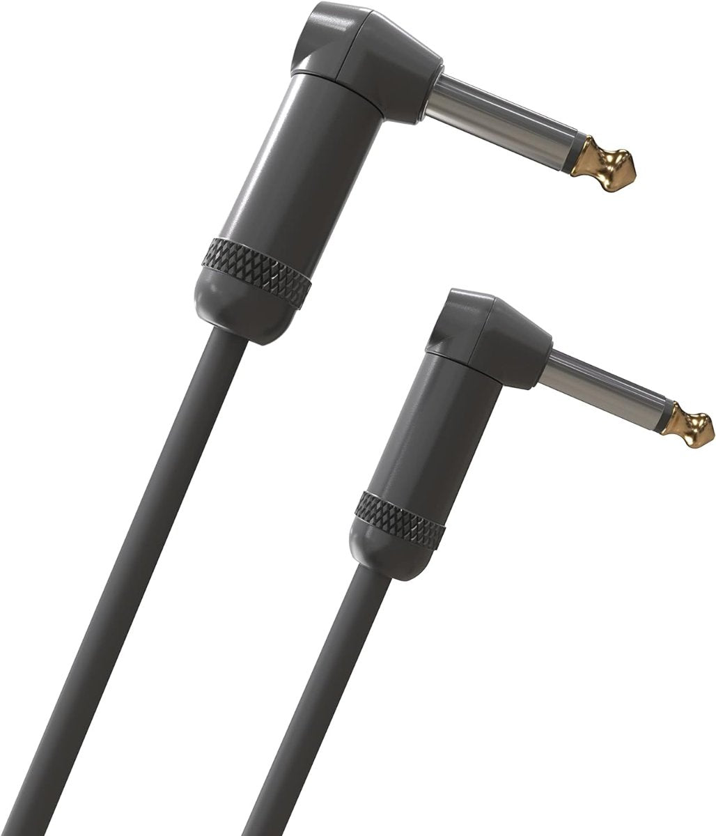 D'Addario Planet Waves 20' American Stage Instrument Dual Right Angle Cable in Black