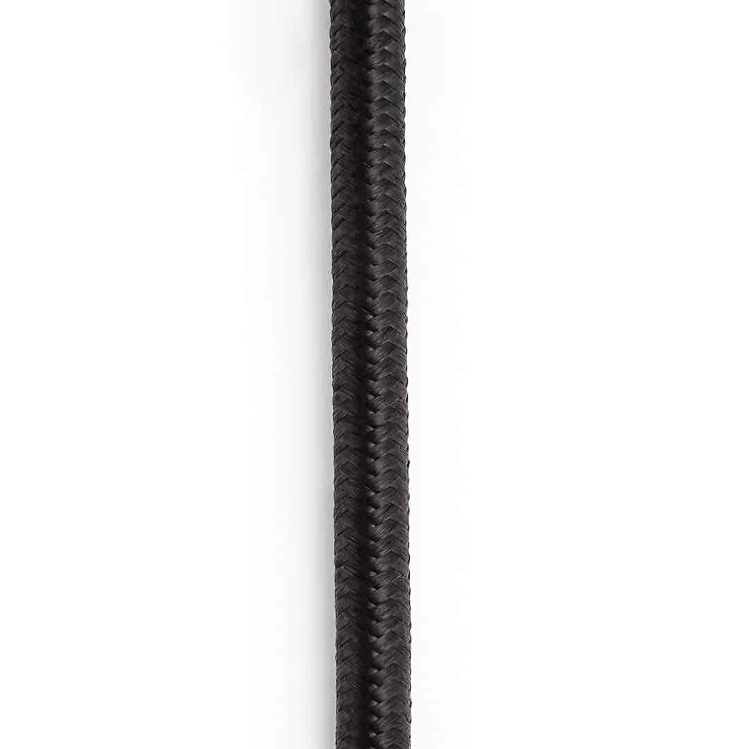 D'Addario Custom Series 20' Braided Instrument Cable in Black
